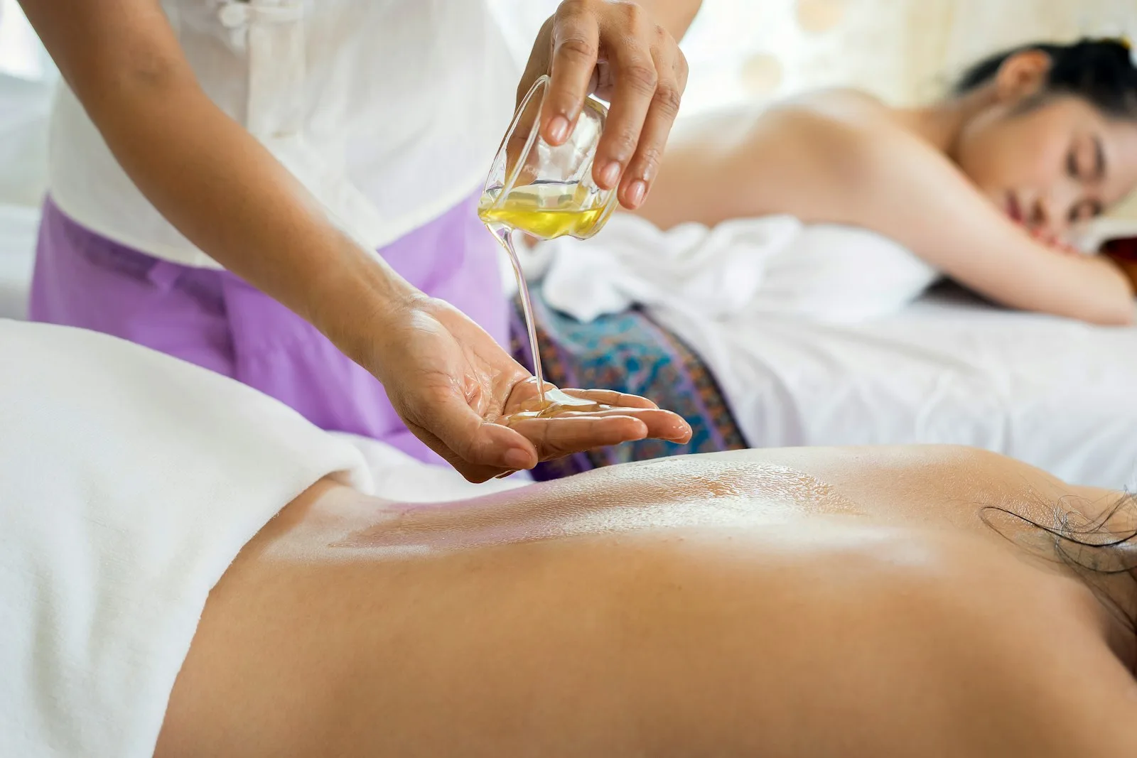 Traditional Thai massage therapy at Vedanta Wellness Spa, Bhubaneswar